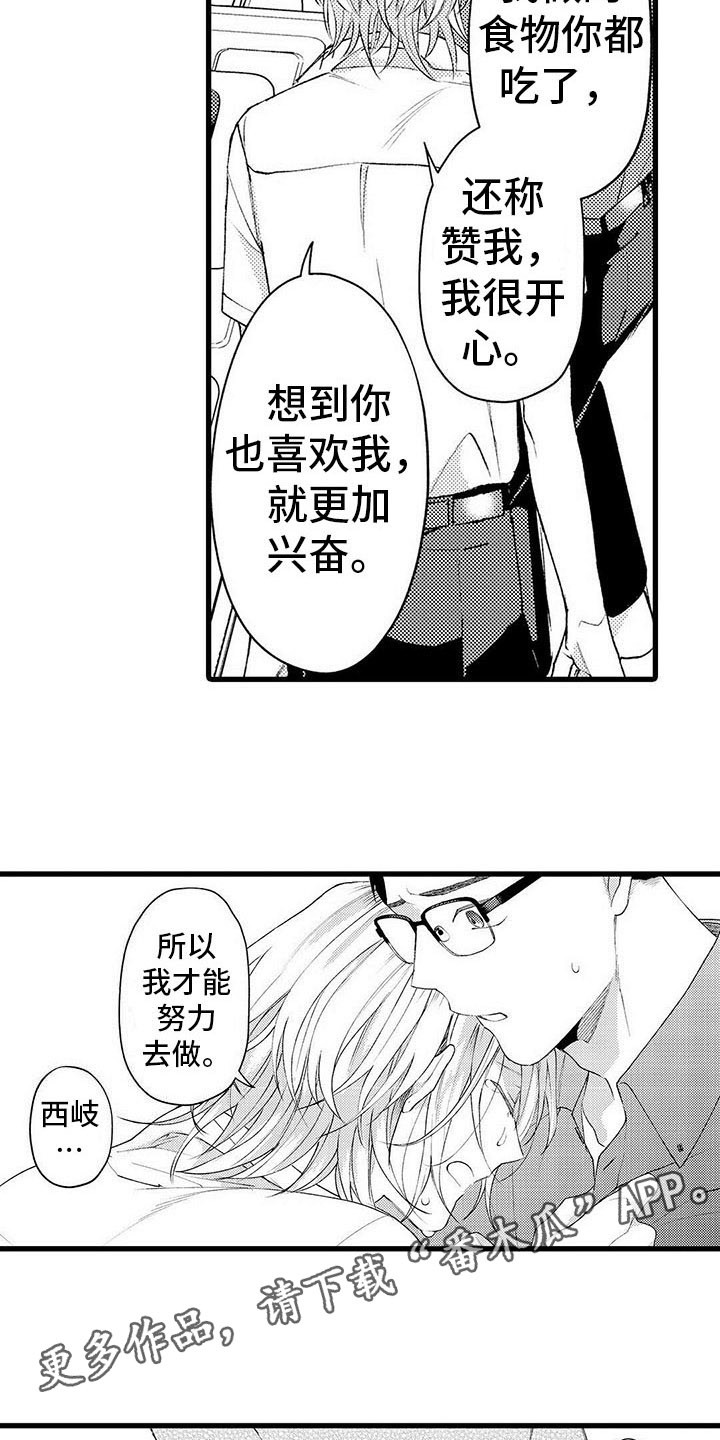 《只能偷看一眼》漫画最新章节第18章：表白免费下拉式在线观看章节第【7】张图片