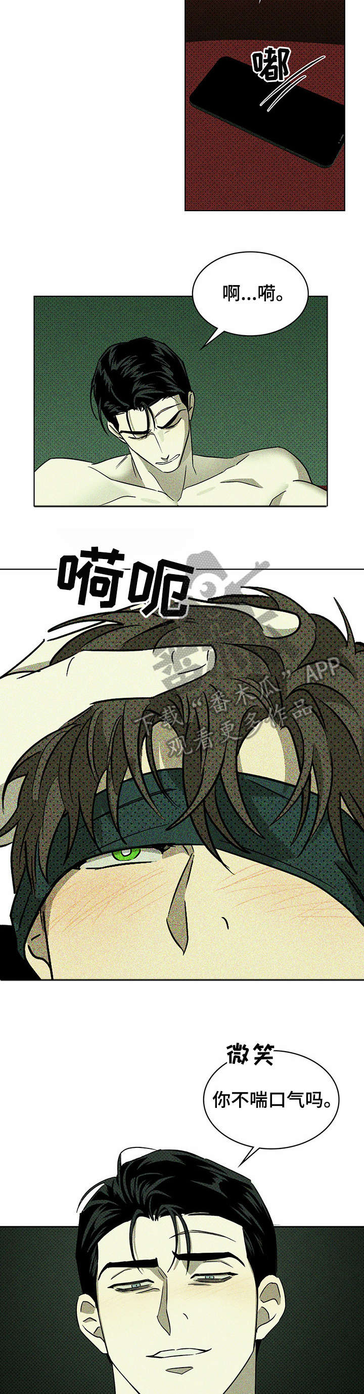 《绿色纹理》漫画最新章节第12章：电话免费下拉式在线观看章节第【6】张图片