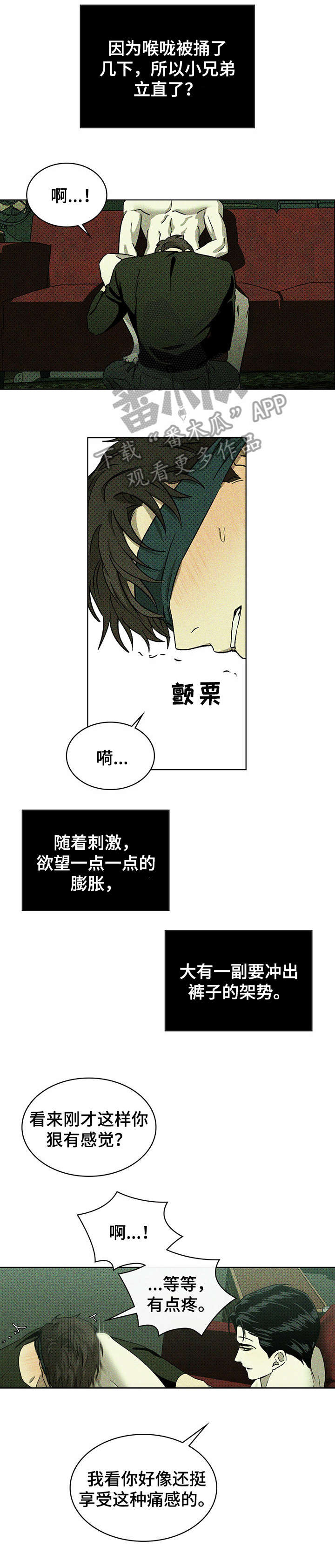 《绿色纹理》漫画最新章节第12章：电话免费下拉式在线观看章节第【4】张图片