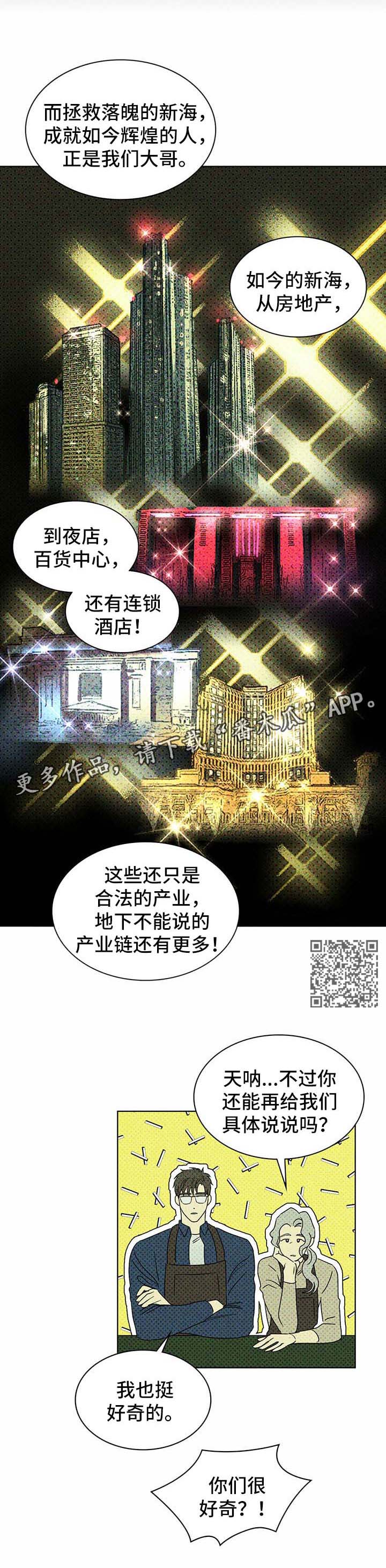 《绿色纹理》漫画最新章节第16章：模特免费下拉式在线观看章节第【7】张图片