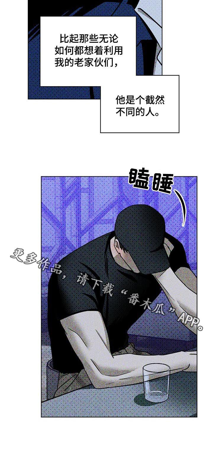 《绿色纹理》漫画最新章节第35章：截然不同免费下拉式在线观看章节第【1】张图片