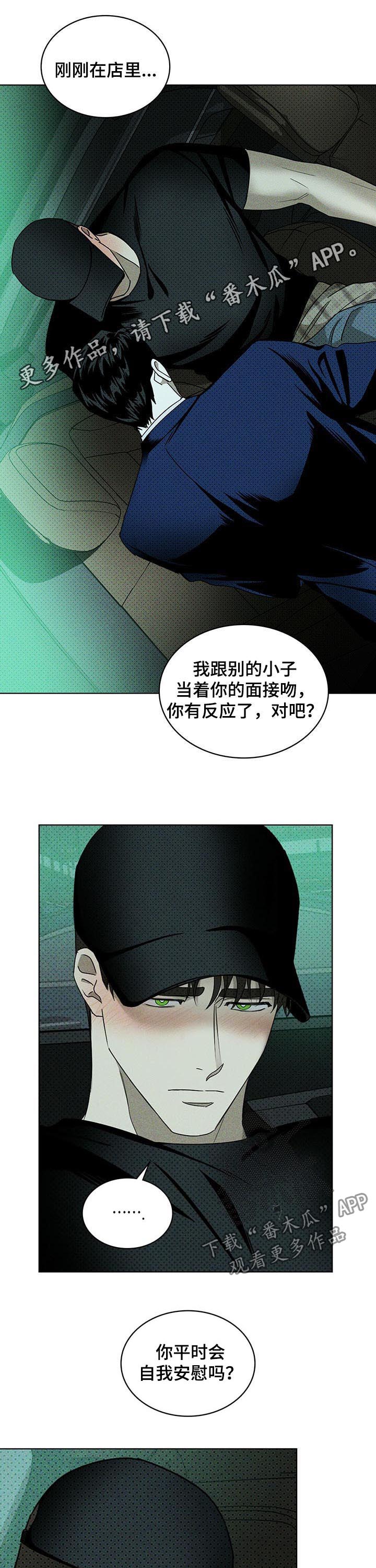 《绿色纹理》漫画最新章节第37章：冷静点免费下拉式在线观看章节第【13】张图片