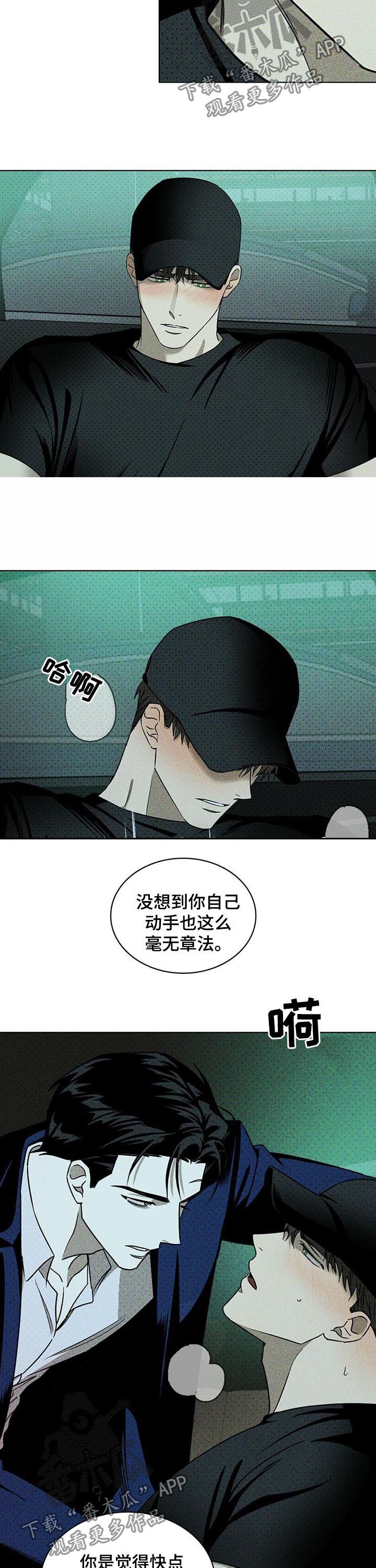 《绿色纹理》漫画最新章节第37章：冷静点免费下拉式在线观看章节第【11】张图片