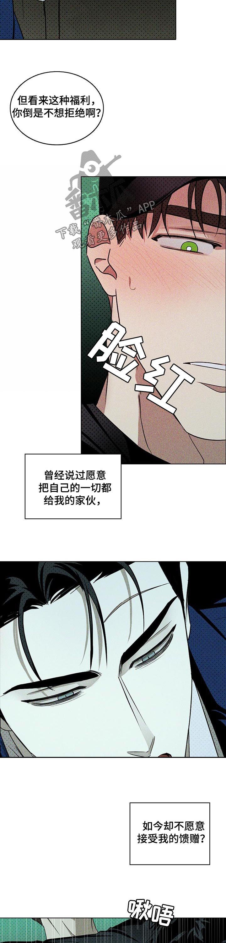 《绿色纹理》漫画最新章节第37章：冷静点免费下拉式在线观看章节第【3】张图片