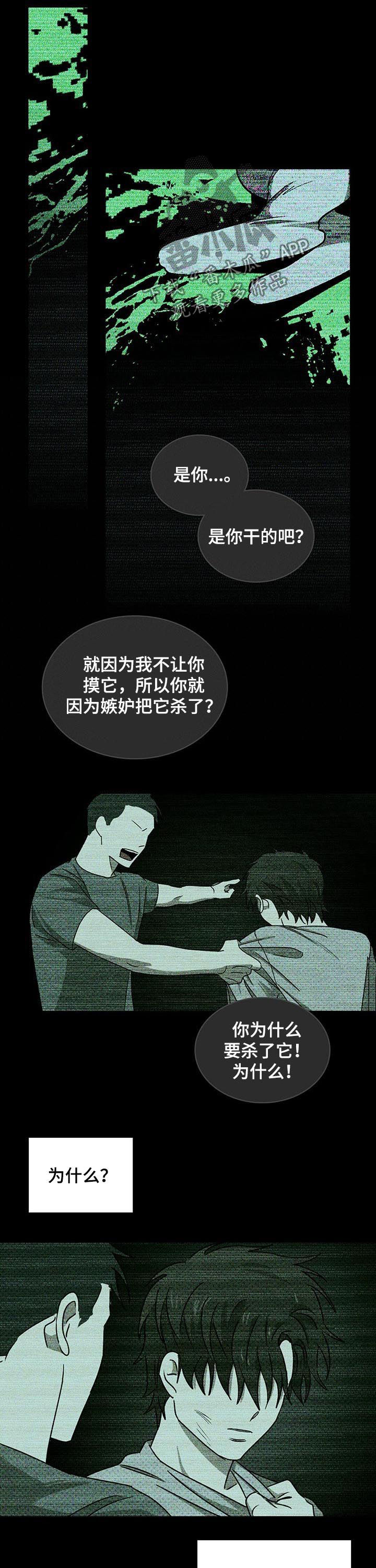 《绿色纹理》漫画最新章节第43章：心烦免费下拉式在线观看章节第【4】张图片