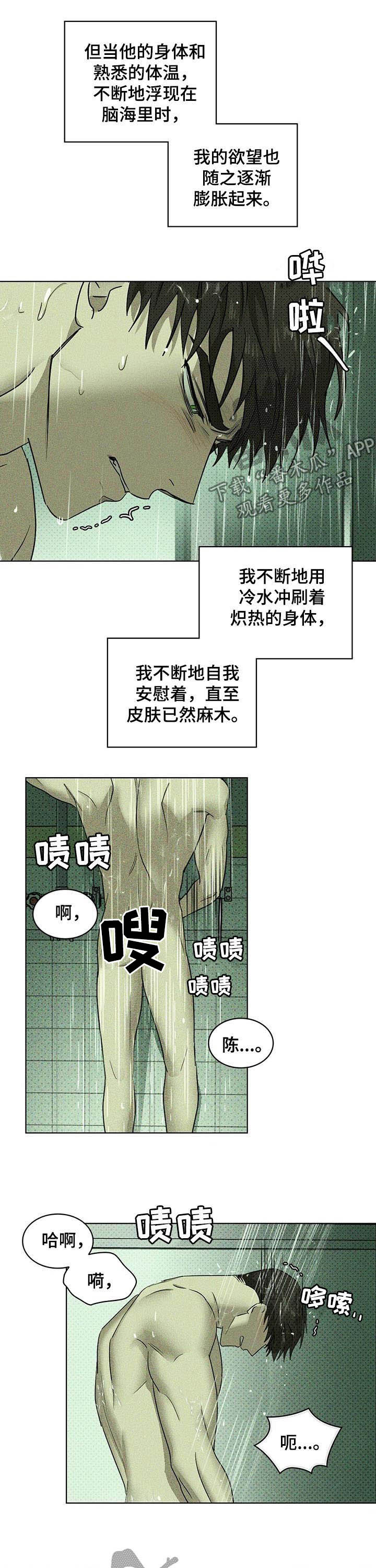 《绿色纹理》漫画最新章节第45章：辗转难眠免费下拉式在线观看章节第【5】张图片