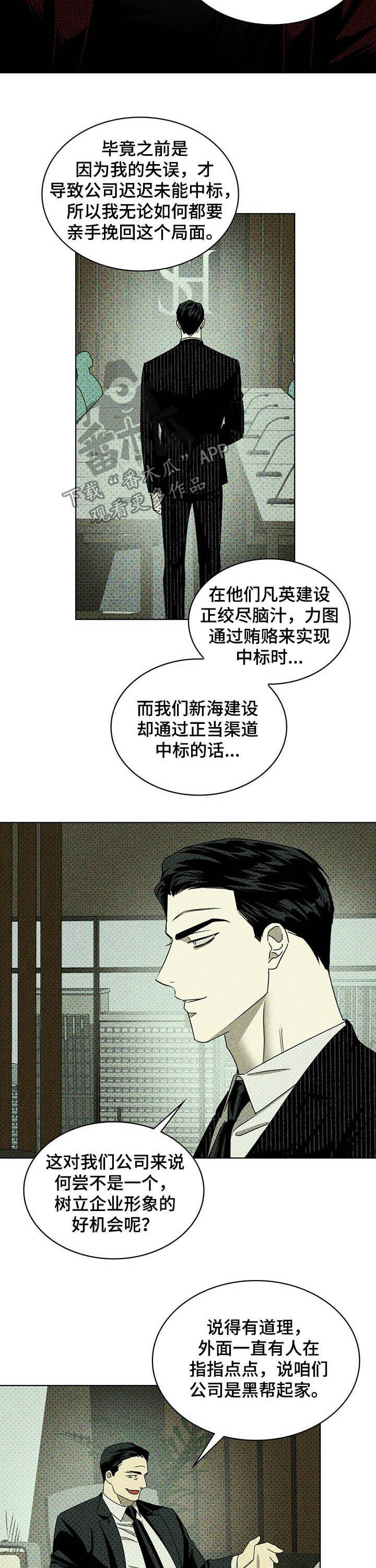 《绿色纹理》漫画最新章节第47章：高层会议免费下拉式在线观看章节第【11】张图片