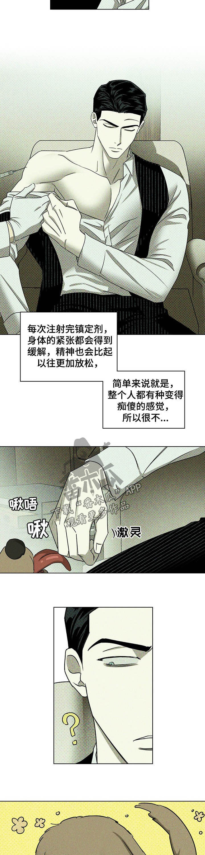 《绿色纹理》漫画最新章节第48章：治疗免费下拉式在线观看章节第【7】张图片