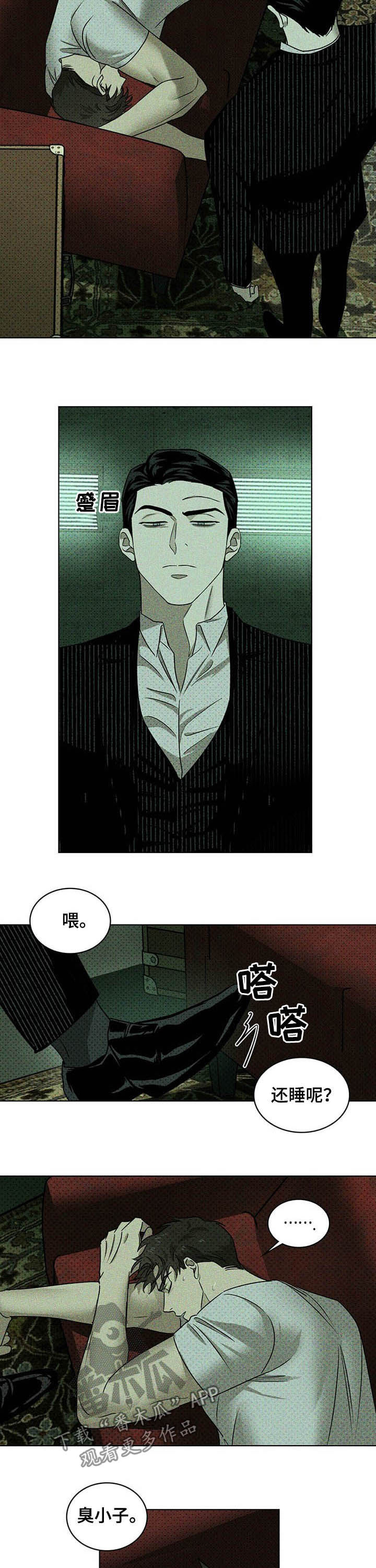 《绿色纹理》漫画最新章节第49章：别丢下我免费下拉式在线观看章节第【11】张图片