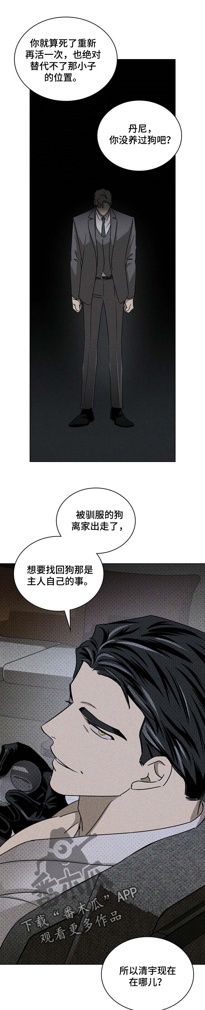 《绿色纹理》漫画最新章节第58章：代替不了的位置免费下拉式在线观看章节第【3】张图片