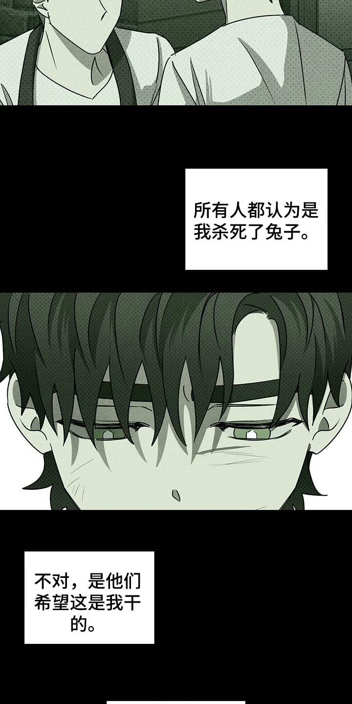 《绿色纹理》漫画最新章节第65章：哑巴免费下拉式在线观看章节第【14】张图片