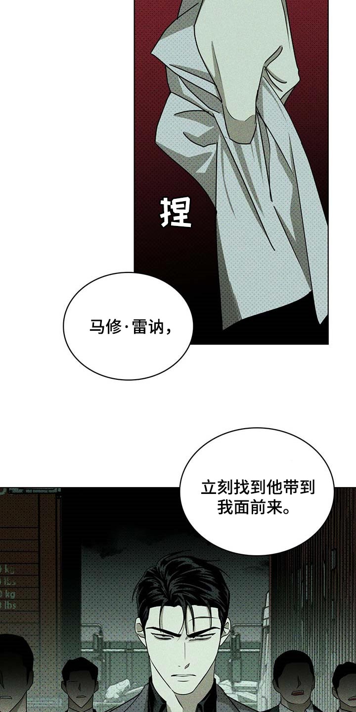 《绿色纹理》漫画最新章节第71章：丧命的觉悟免费下拉式在线观看章节第【13】张图片