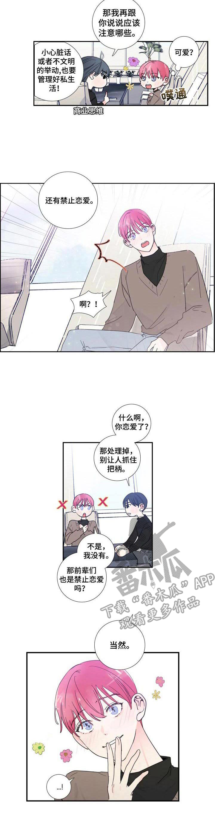 《偶像邀约》漫画最新章节第17章：签约免费下拉式在线观看章节第【7】张图片