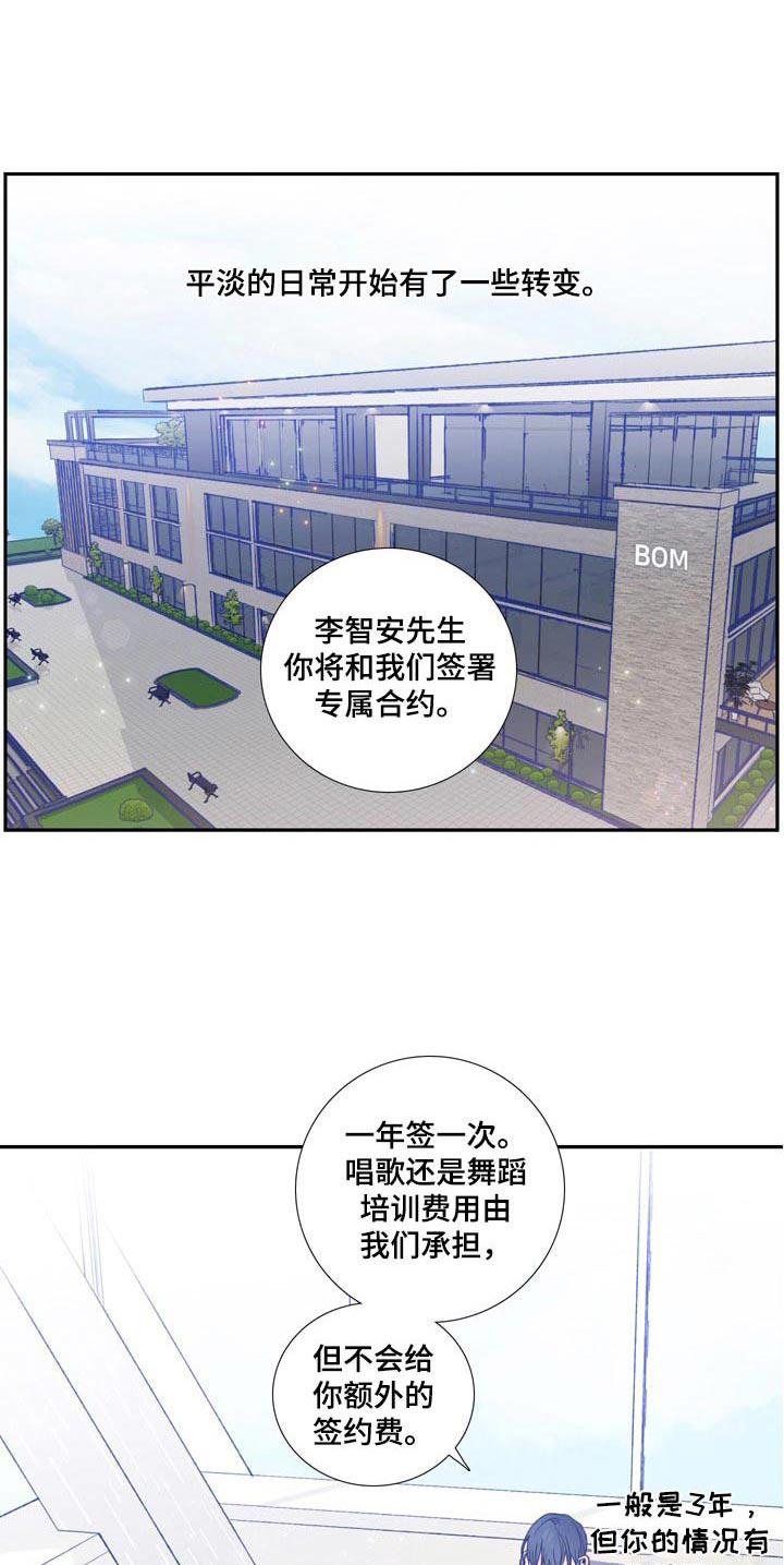 《偶像邀约》漫画最新章节第17章：签约免费下拉式在线观看章节第【9】张图片