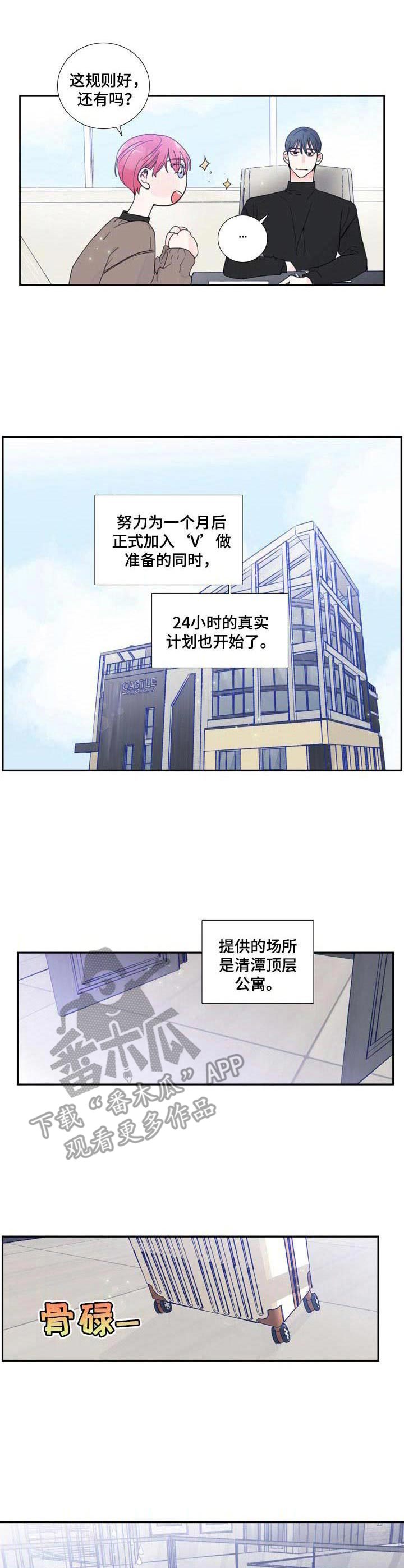 《偶像邀约》漫画最新章节第17章：签约免费下拉式在线观看章节第【6】张图片