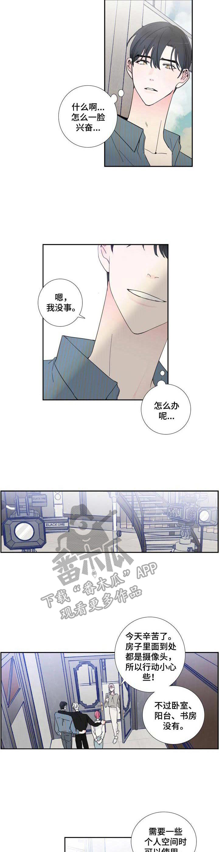 《偶像邀约》漫画最新章节第18章：分房间免费下拉式在线观看章节第【7】张图片