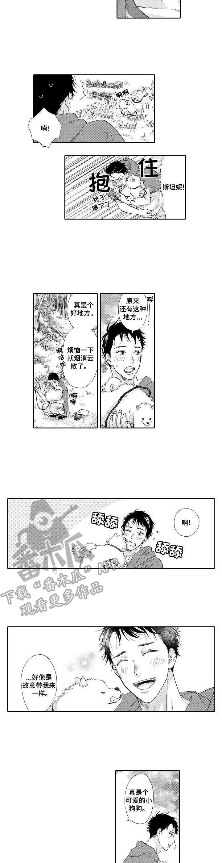 《不会咬人的狗》漫画最新章节第12章：散步免费下拉式在线观看章节第【3】张图片