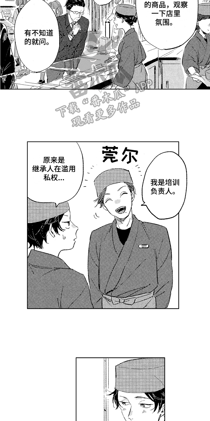 《表白好时机》漫画最新章节第4章：兼职免费下拉式在线观看章节第【4】张图片