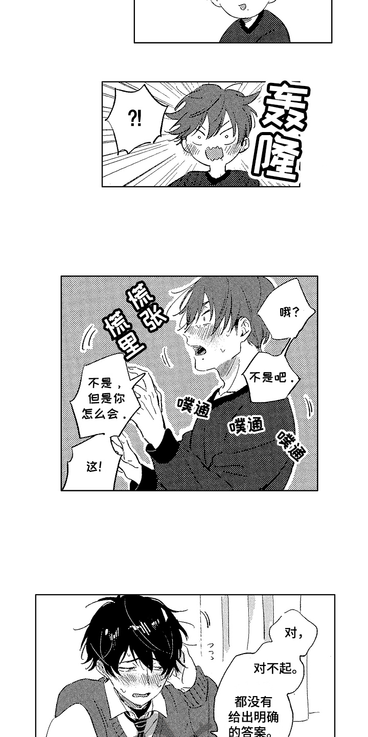 《表白好时机》漫画最新章节第14章：态度免费下拉式在线观看章节第【8】张图片