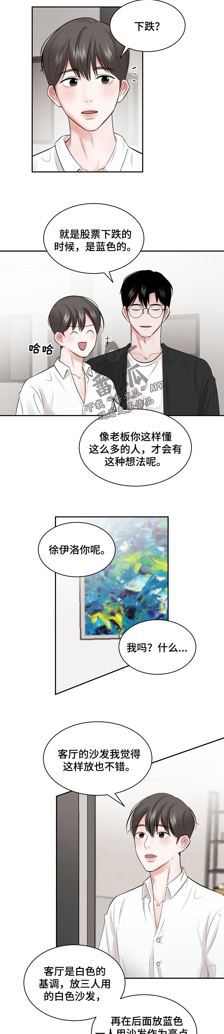 《老板不可以》漫画最新章节第57章：【第二季】下跌免费下拉式在线观看章节第【2】张图片