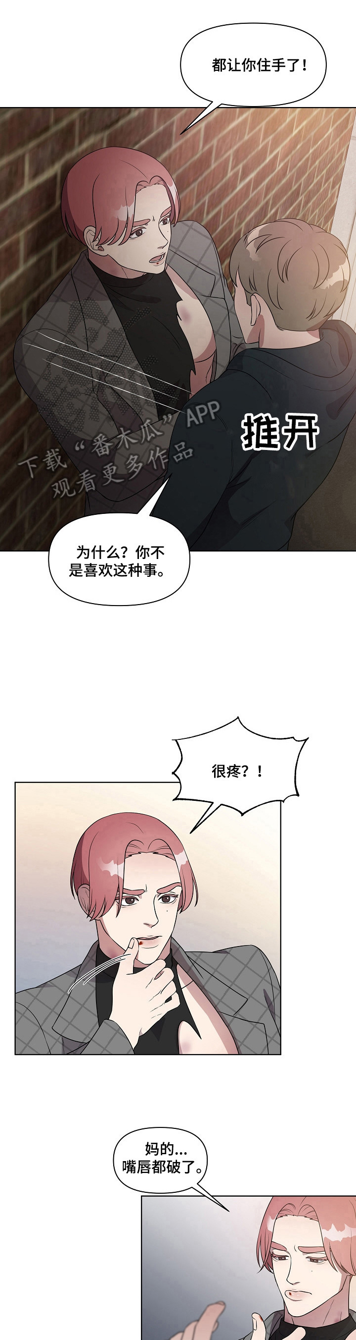 《代替他的明星》漫画最新章节第16章：打搅免费下拉式在线观看章节第【5】张图片