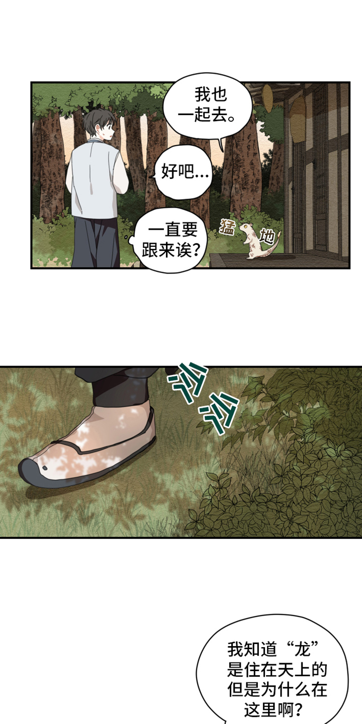 《砚与龙》漫画最新章节第5章：洗碗免费下拉式在线观看章节第【10】张图片