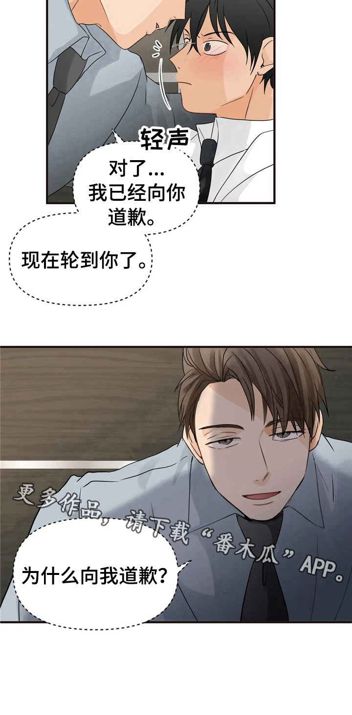 《关注点》漫画最新章节第13章：道歉原因免费下拉式在线观看章节第【1】张图片