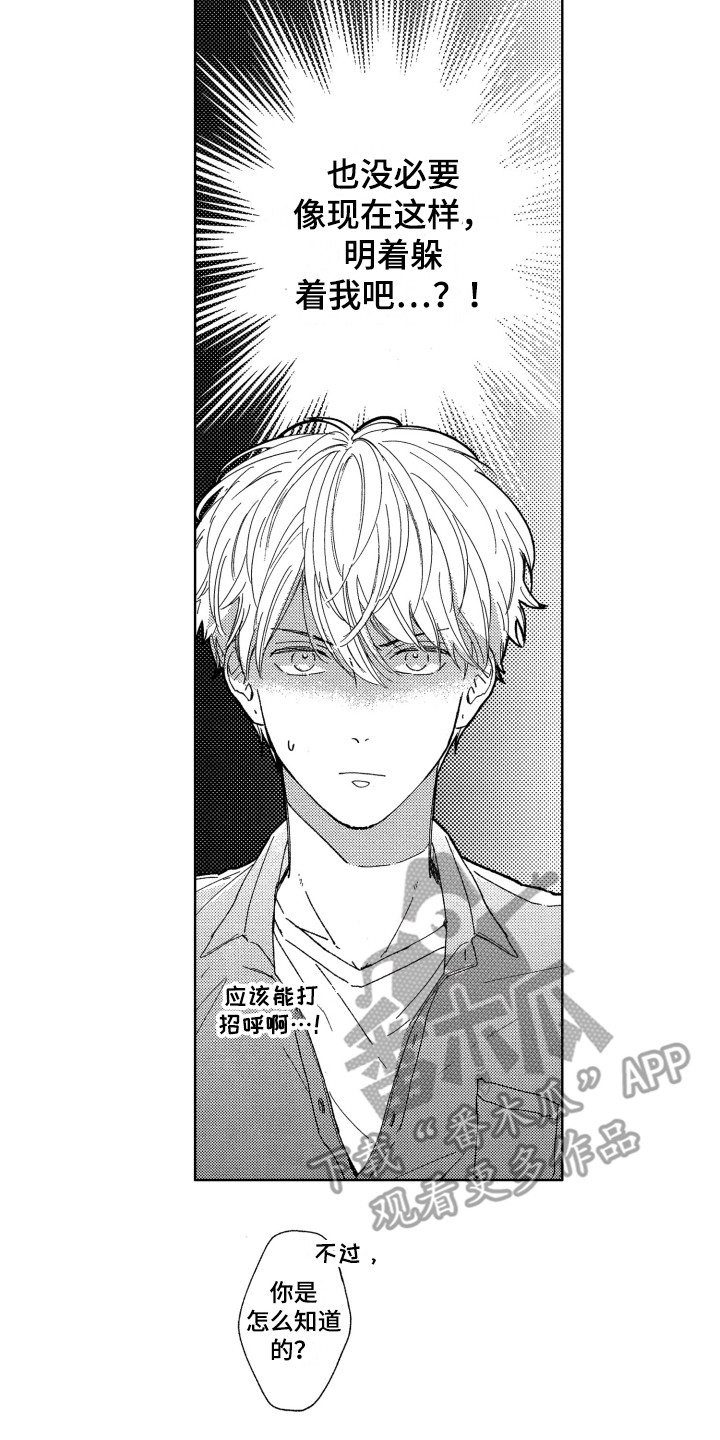 《隐藏的心》漫画最新章节第6章：闪躲免费下拉式在线观看章节第【3】张图片