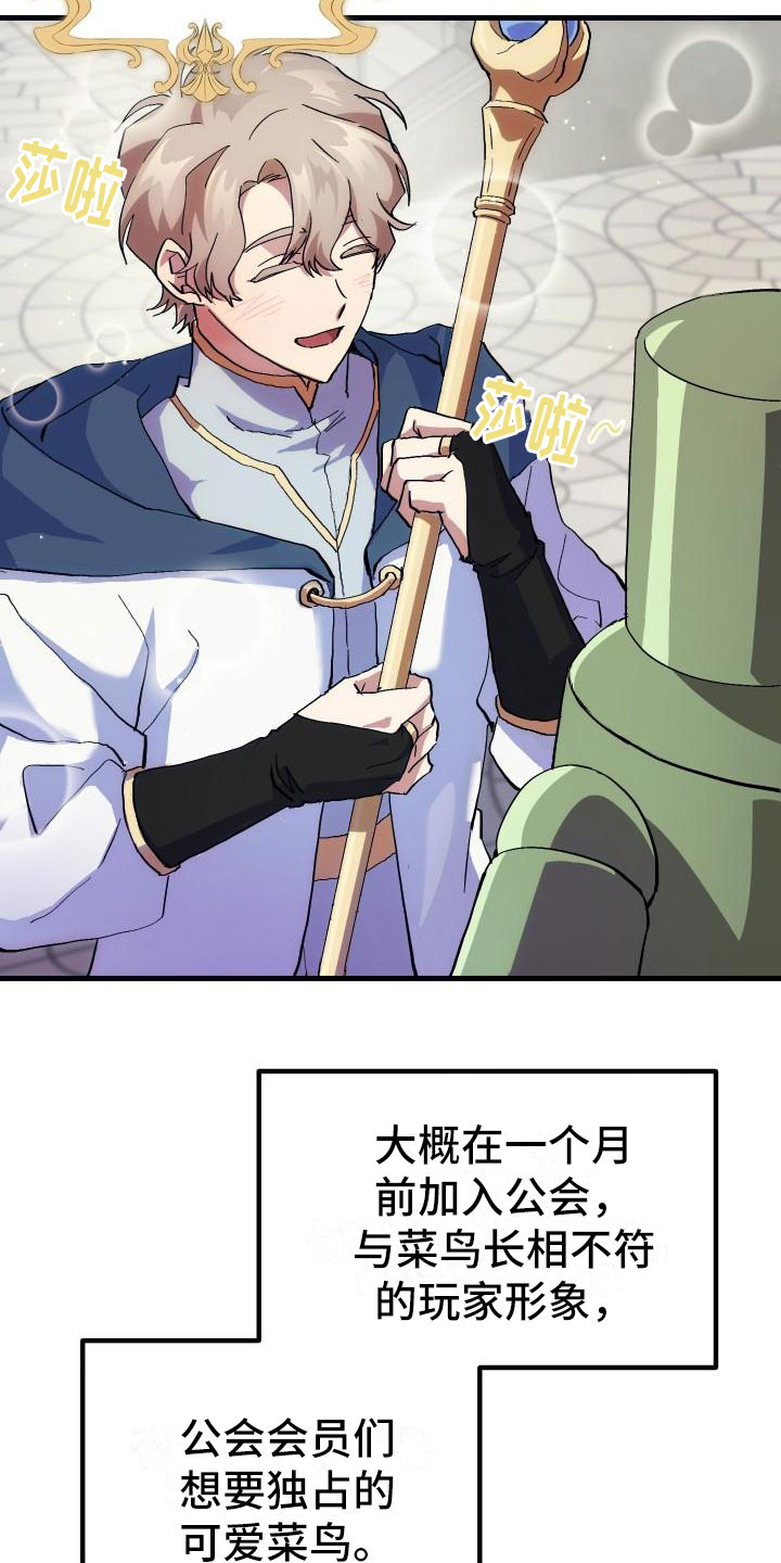 《神级菜鸟》漫画最新章节第3章：新人菜鸟免费下拉式在线观看章节第【29】张图片