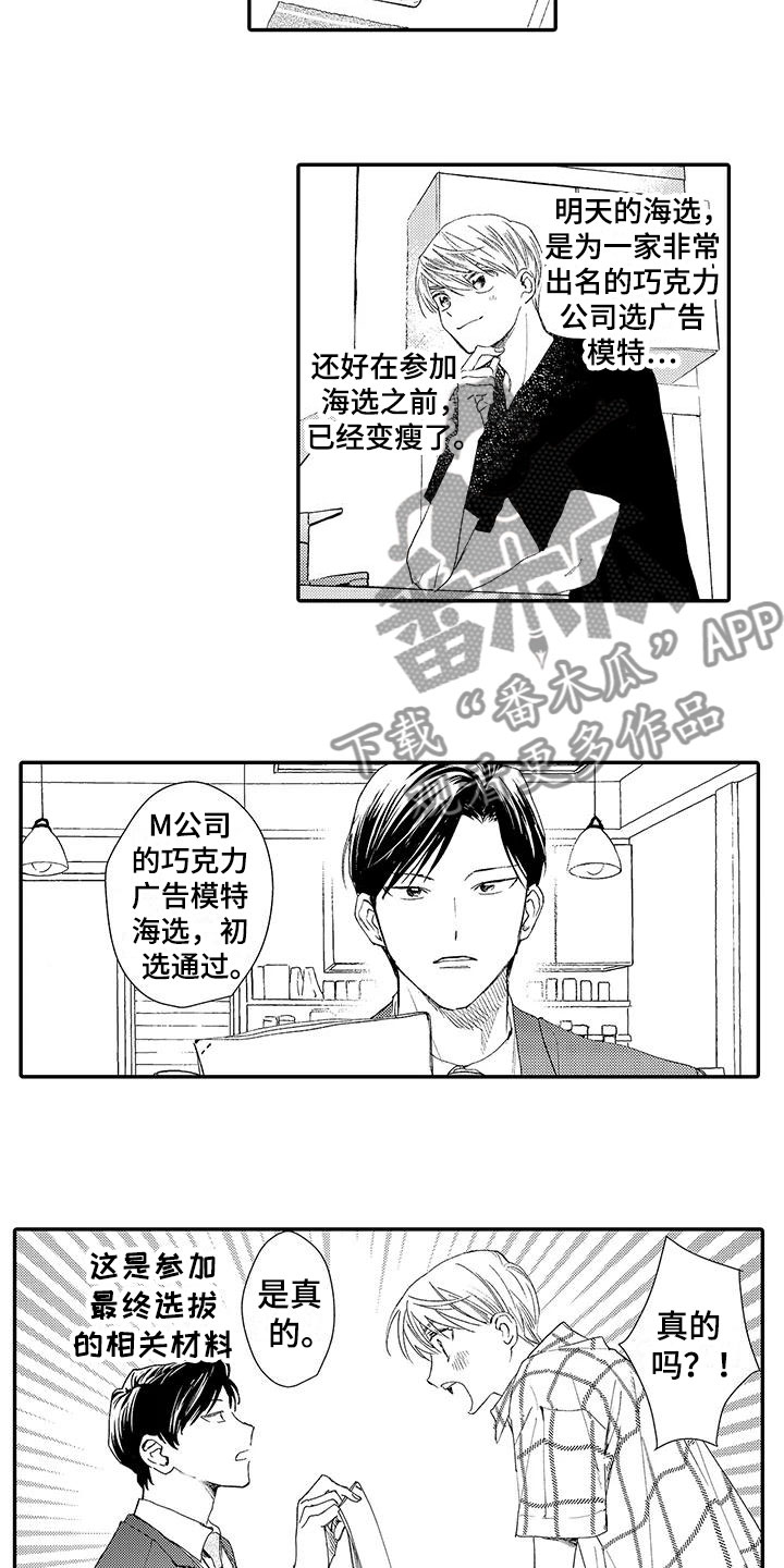 《模特守则》漫画最新章节第4章：竞争免费下拉式在线观看章节第【2】张图片