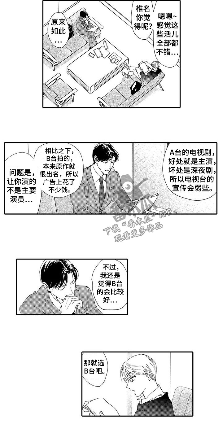 《模特守则》漫画最新章节第11章：嫉妒免费下拉式在线观看章节第【2】张图片