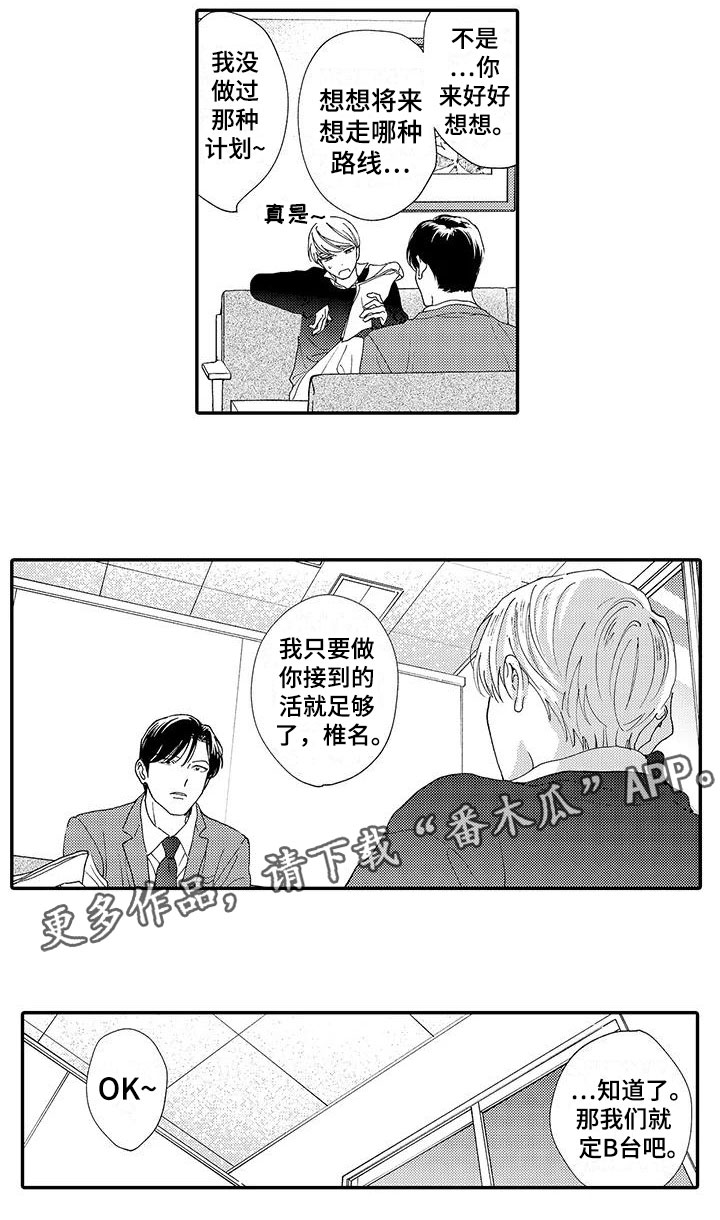 《模特守则》漫画最新章节第11章：嫉妒免费下拉式在线观看章节第【1】张图片