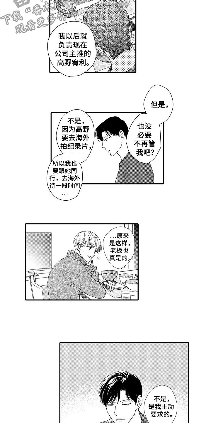 《模特守则》漫画最新章节第13章：换经纪人免费下拉式在线观看章节第【2】张图片