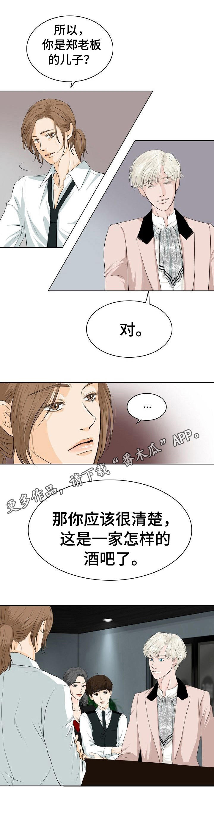 《酒吧轶事》漫画最新章节第5章：接管者免费下拉式在线观看章节第【1】张图片