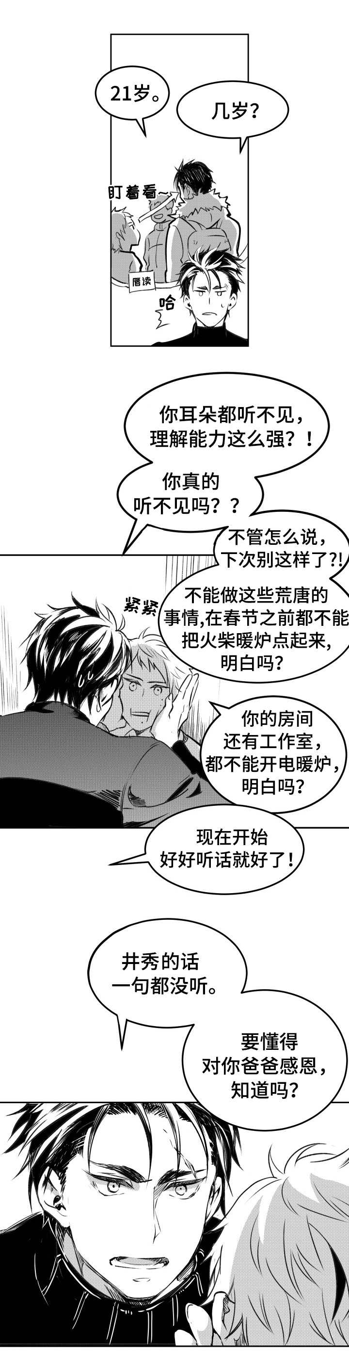 《冬季往事》漫画最新章节第4章：怪异的性格免费下拉式在线观看章节第【3】张图片