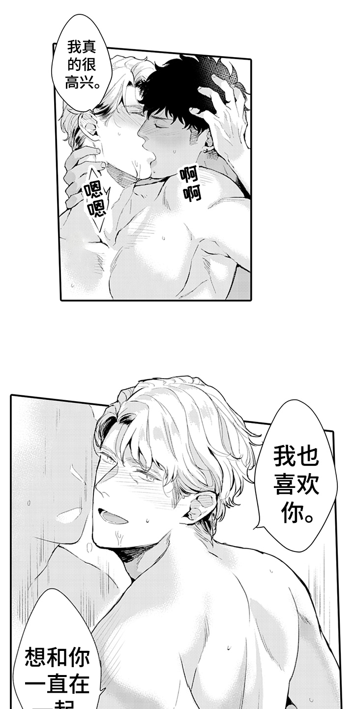 《秘密模特》漫画最新章节第21章：爱启程免费下拉式在线观看章节第【7】张图片