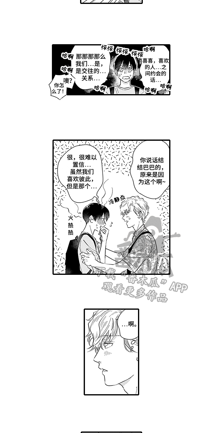 《命运来到我身边》漫画最新章节第15章：表白免费下拉式在线观看章节第【2】张图片