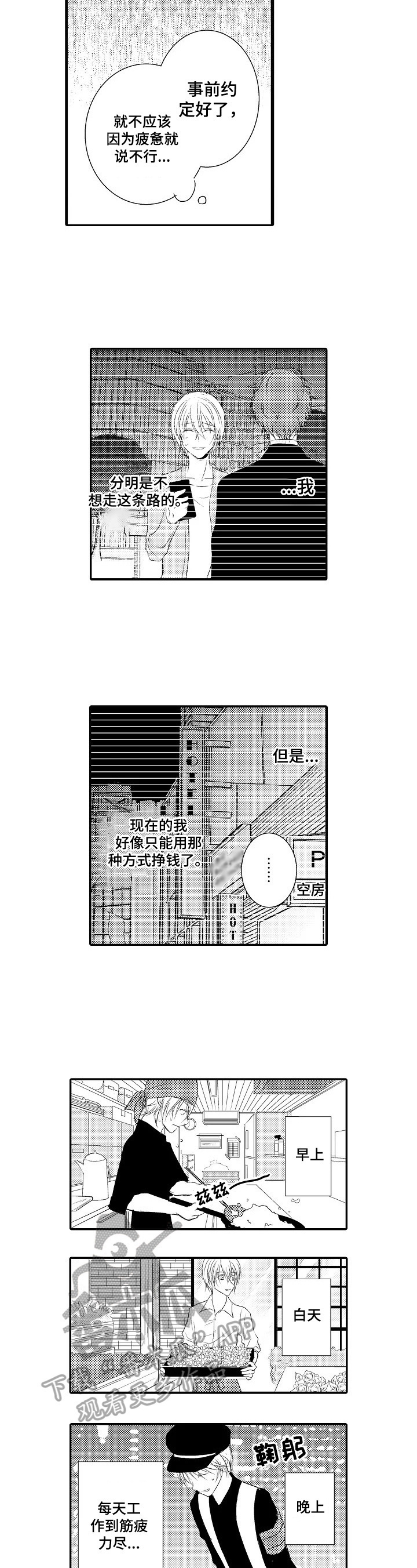 《这是真诚的爱吗》漫画最新章节第21章：【番外】劳累工作免费下拉式在线观看章节第【2】张图片