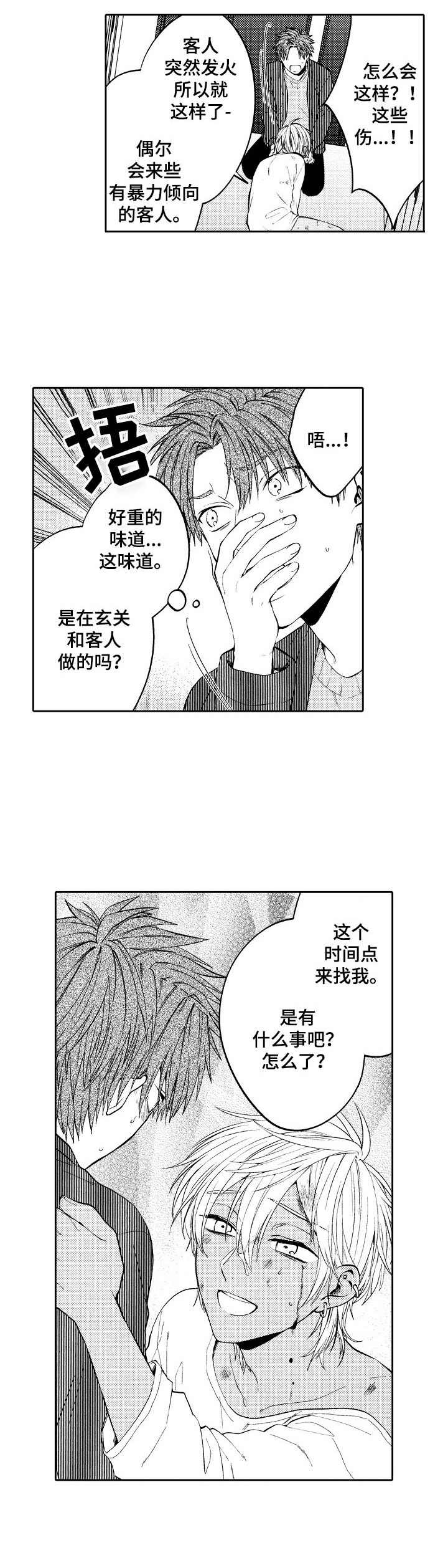 《同源兄弟》漫画最新章节第12章：伤痕累累免费下拉式在线观看章节第【17】张图片