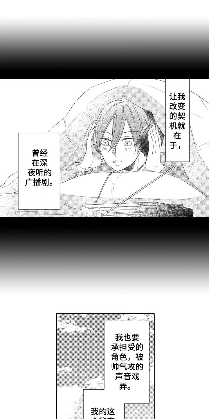 《逆位声优》漫画最新章节第6章：录音了免费下拉式在线观看章节第【15】张图片