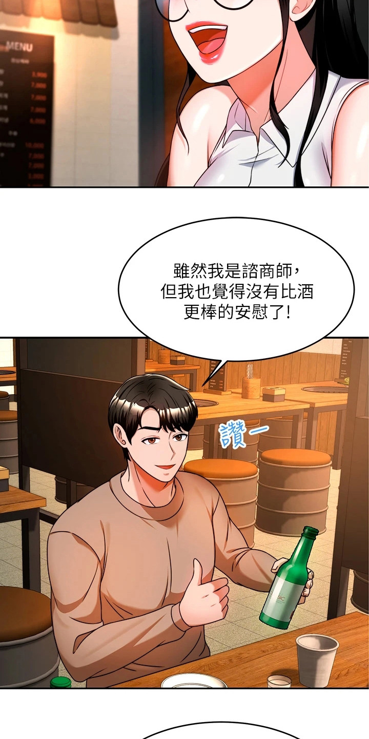 《催眠治愈》漫画最新章节第22章：喝一杯免费下拉式在线观看章节第【3】张图片