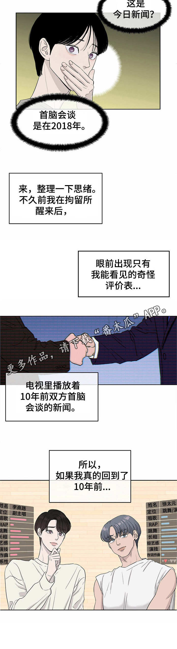 《人生重启》漫画最新章节第3章：评价表免费下拉式在线观看章节第【7】张图片