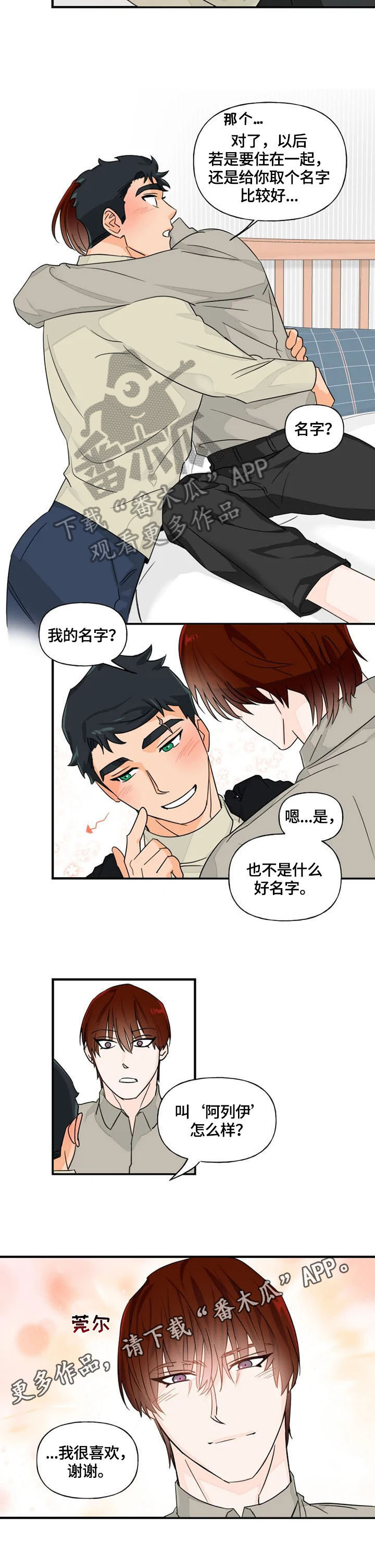 《雷伊的选择》漫画最新章节第12章：取名免费下拉式在线观看章节第【1】张图片