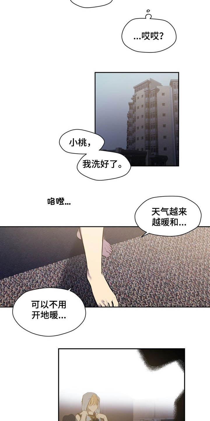 《小桃与小爱》漫画最新章节第56章：陌生免费下拉式在线观看章节第【5】张图片