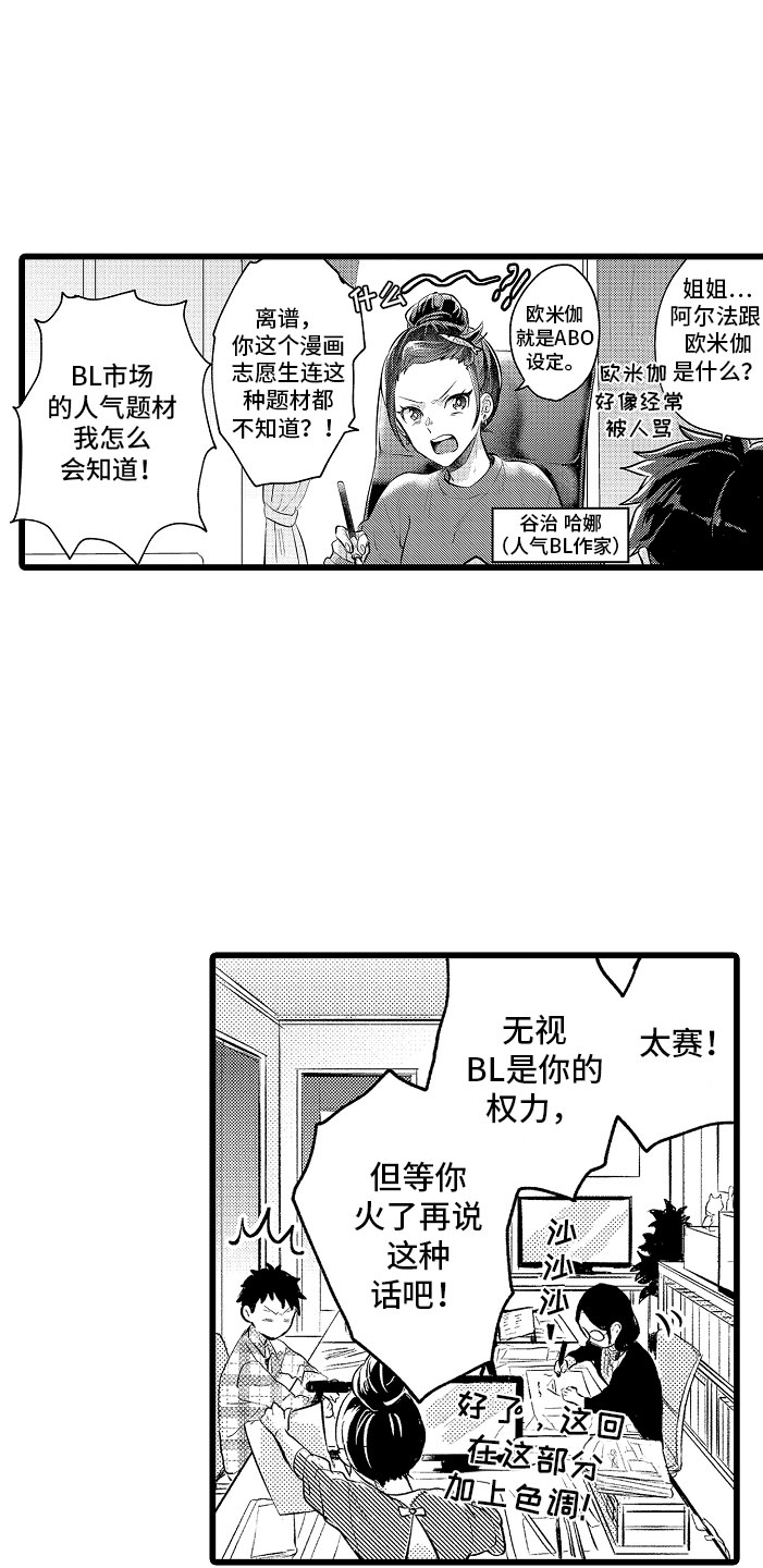 《变身欧米伽》漫画最新章节第1章：bl诅咒免费下拉式在线观看章节第【15】张图片