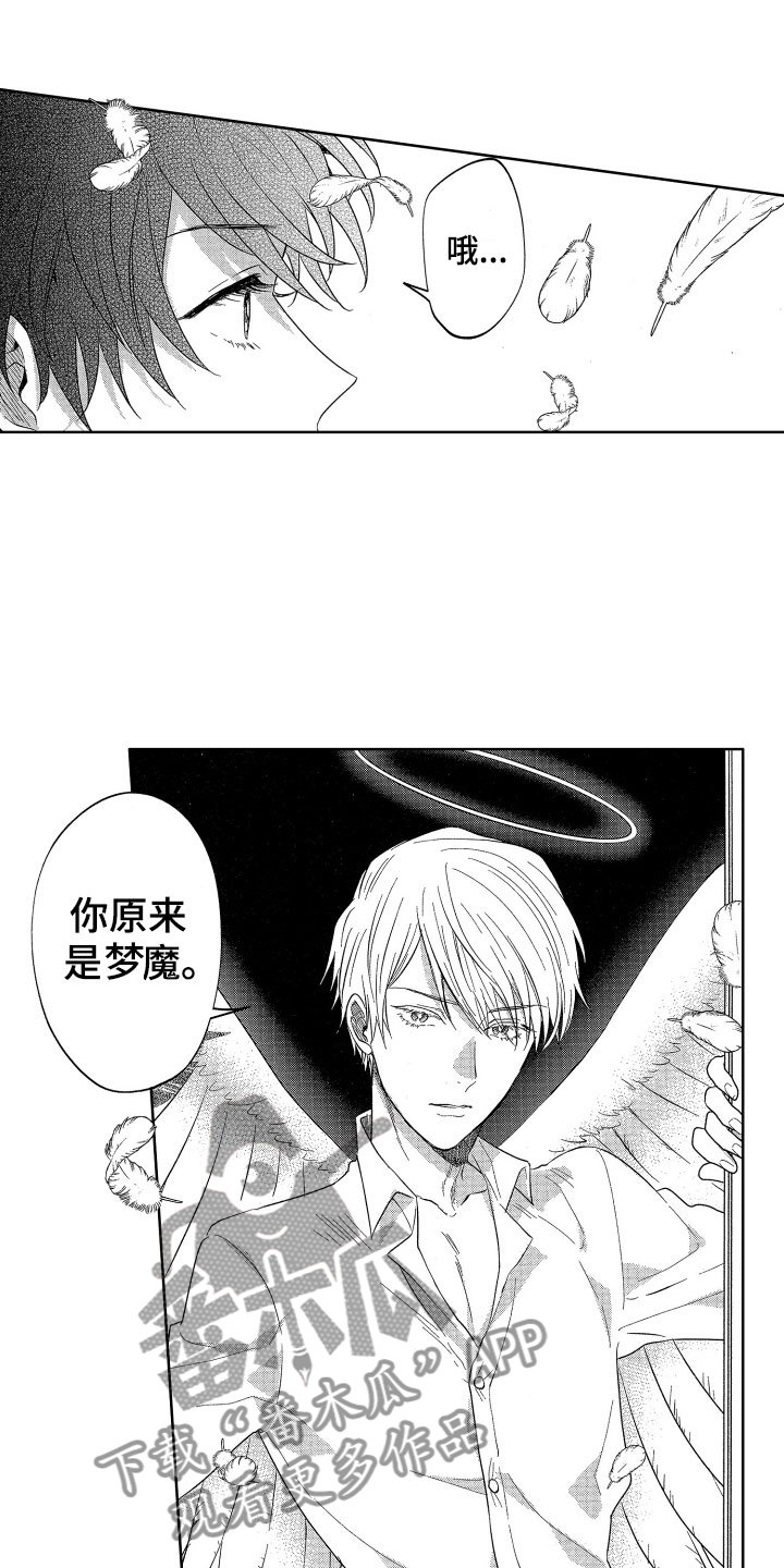 《梦魔初入人间》漫画最新章节第12章：突降天使免费下拉式在线观看章节第【3】张图片