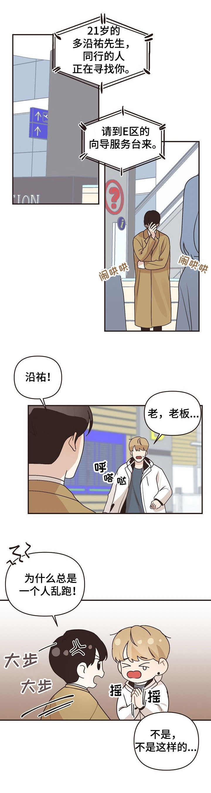 《往日之花》漫画最新章节第47章：机场免费下拉式在线观看章节第【5】张图片