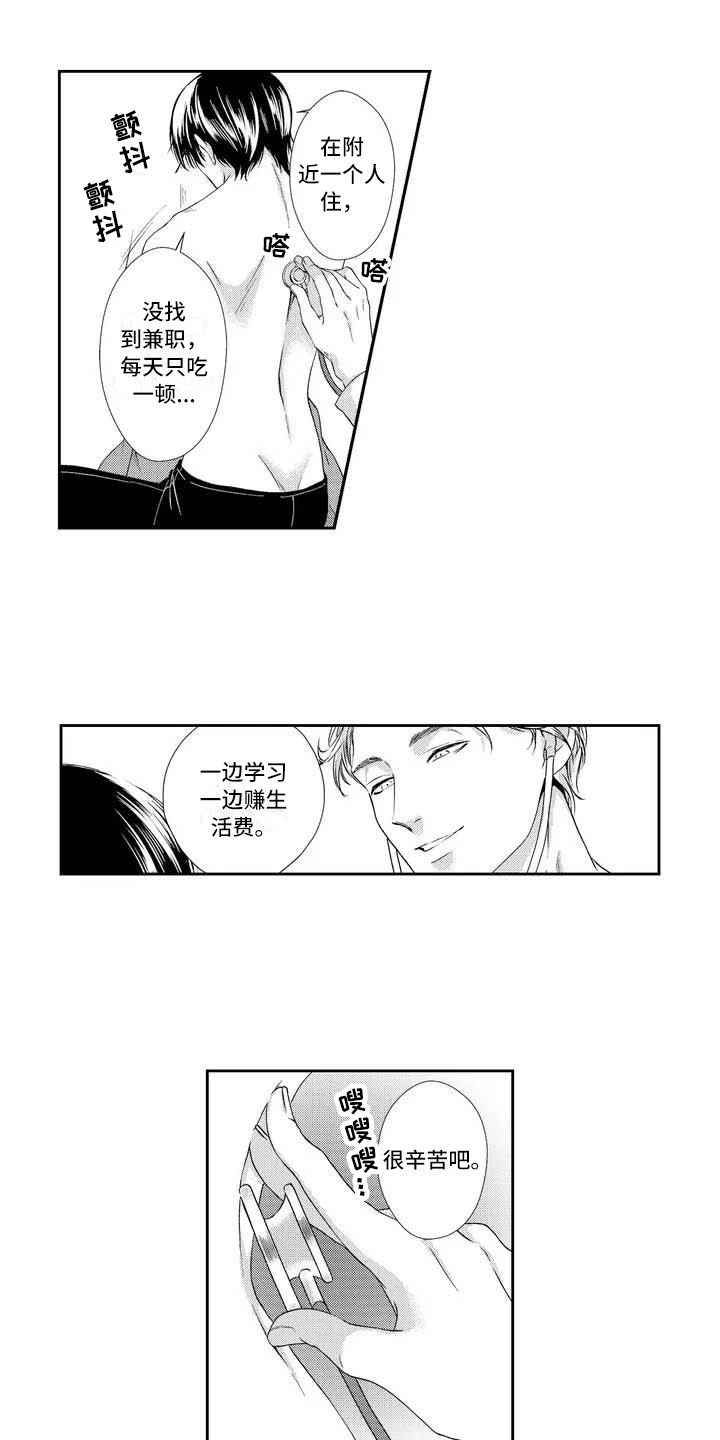 《可爱百分百》漫画最新章节第2章：胃炎免费下拉式在线观看章节第【10】张图片