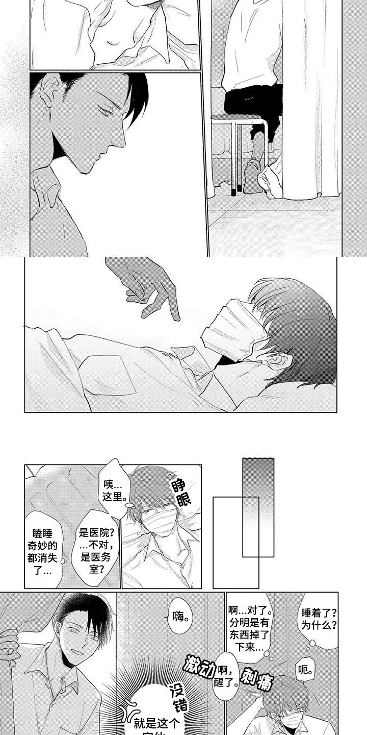 《毒舌男友》漫画最新章节第1章：撞晕免费下拉式在线观看章节第【4】张图片