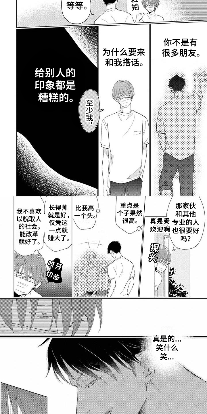 《毒舌男友》漫画最新章节第2章：印象免费下拉式在线观看章节第【2】张图片